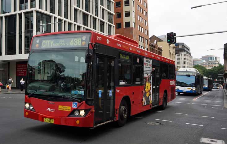 Transit Systems Volvo B12BLE Custom CB60 Evo II 2157 Metrobus